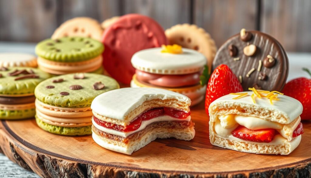 custom wafer cookie flavors
