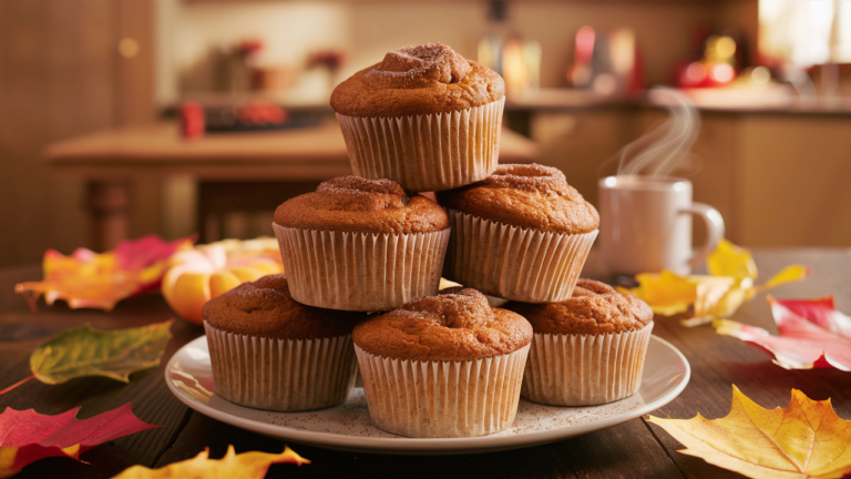 Pumpkin Banana Muffins