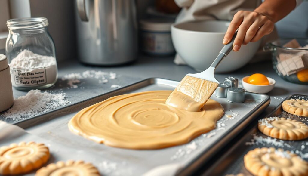 wafer cookie technique