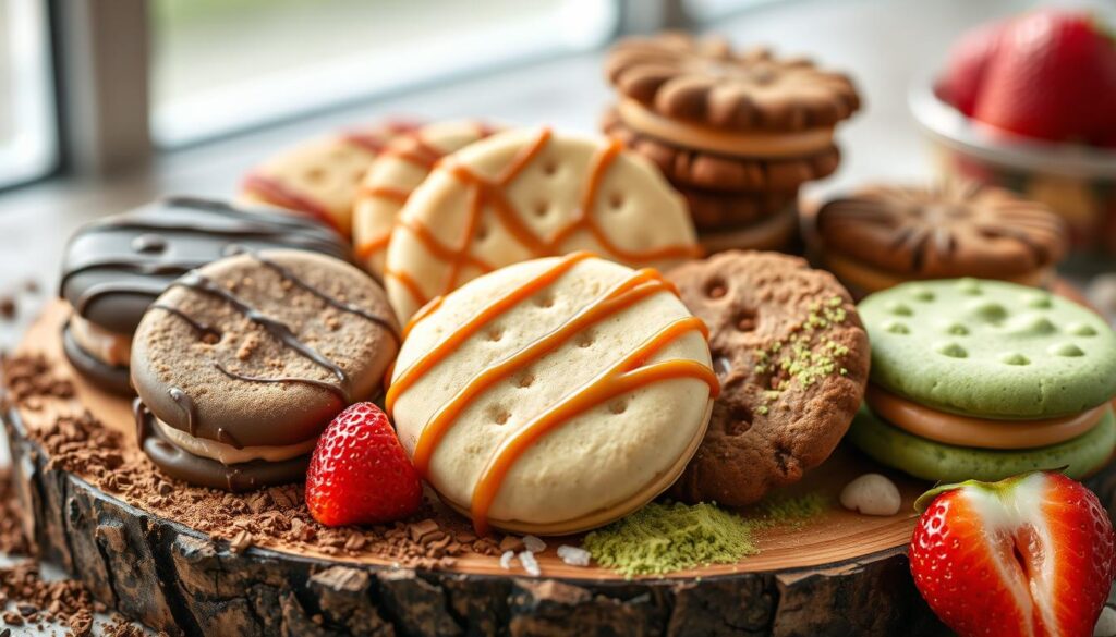 wafer cookie variations